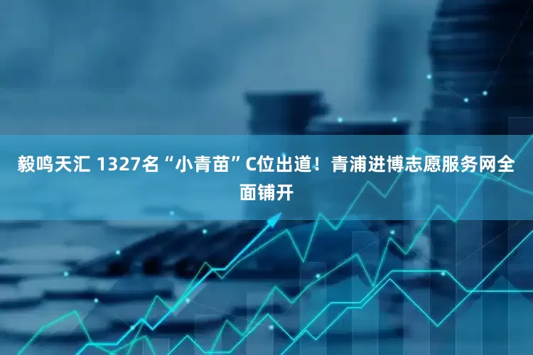 毅鸣天汇 1327名“小青苗”C位出道！青浦进博志愿服务网全面铺开